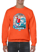 Officially Licensed ICEE Surfing Wave Vibes - Cool Graphic Men's Sweatshirt