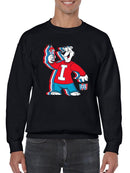 Officially Licensed ICEE Chill Polar-Bear Graphic - Fun Retro Style Men's Sweatshirt