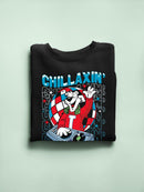 Officially Licensed ICEE Chill Dj Polar-Bear - Fun Vibes Graphic Men's Sweatshirt