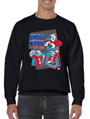Officially Licensed ICEE Chill Mode Activated - Fun Polar-Bear Graphic Men's Sweatshirt