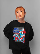 Officially Licensed ICEE Chill Mode Activated - Fun Polar-Bear Graphic Women's Sweatshirt