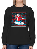 Officially Licensed ICEE Polar-Bear Holiday Sweater - Festive Vibes Women's Sweatshirt