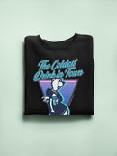 Officially Licensed ICEE Chill Vibes Triangle - Retro Cool Bear Graphic Men's Sweatshirt