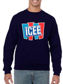 Officially Licensed ICEE Frosty Refresh Retro Graphic Men's Sweatshirt