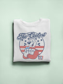 Officially Licensed ICEE Patriotic Retro Bear Slush Graphic Men's Sweatshirt