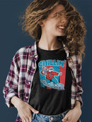 Officially Licensed ICEE Chillin' Polar Bear Retro Graphic Women's T-shirt