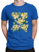 Officially Licensed ICEE Fun, Festive, And Shamrock-Themed Bear Graphic Men's T-shirt