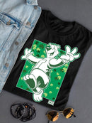 Officially Licensed ICEE Shamrock's Bear Fun - Lucky St.Patrick's Day Graphic Women's T-shirt