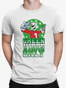 Officially Licensed ICEE Green Vibes Only - Festive St. Patrick's Fun Day Graphic Men's T-shirt