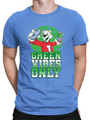 Officially Licensed ICEE Green Vibes Only - Festive St. Patrick's Fun Day Graphic Men's T-shirt
