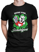 Officially Licensed ICEE Here For Shenanigans - St. Patrick's Day Graphic Men's T-shirt