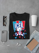Officially Licensed ICEE Polar-Bear Love - Adorable Cool Heart Graphic Men's T-shirt