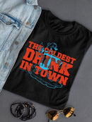 Officially Licensed ICEE Bold Chill Bear - 'Coldest Drink In Town' Graphic Women's T-shirt