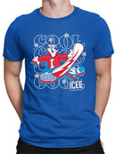 Officially Licensed ICEE Snowy Cool Vibes - Bear Snowboarding Graphic Men's T-shirt