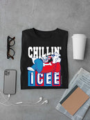 Officially Licensed ICEE Relaxed Chill Mode - Bear Fun Graphic Men's T-shirt