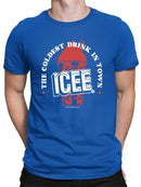Officially Licensed ICEE Frosty Wave Delight - Coldest Drink Town Graphic Men's T-shirt