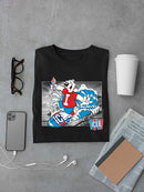 Officially Licensed ICEE Surfing Cool Bear - Arctic Wave Chill Graphic Men's T-shirt