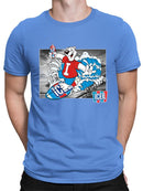 Officially Licensed ICEE Surfing Cool Bear - Arctic Wave Chill Graphic Men's T-shirt