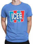 Officially Licensed ICEE Frosty Refresh Retro Graphic Men's T-shirt