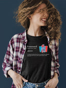 Officially Licensed ICEE Frozenated Chill - Perfectly Cool Slush Graphic Women's T-shirt