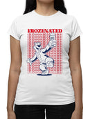 Officially Licensed ICEE Frozenated Bear Retro Tee - Cool Slush Dance Graphic Women's T-shirt