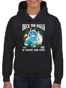 Deck the Halls with Frozeti - Festive Dippin’ Dots Graphic Youth's Hoodie