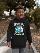 Deck the Halls with Frozeti - Festive Dippin’ Dots Graphic Youth's Hoodie