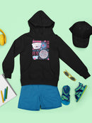 Taste the Fun - Dippin’ Dots Retro Ice Cream Graphic Youth's Hoodie