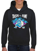 Taste the Fun - Frozeti the Yeti Dippin' Dots Graphic Youth's Hoodie