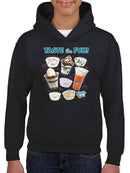 Dippin' Dots Variety Tee - Ice Cream Flavors Graphic Youth's Hoodie