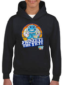 Frozeti the Yeti - Dippin' Dots Ice Cream Fun Graphic Youth's Hoodie