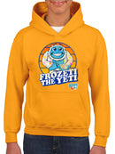 Frozeti the Yeti - Dippin' Dots Ice Cream Fun Graphic Youth's Hoodie