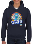 Frozeti the Yeti - Dippin' Dots Ice Cream Fun Graphic Youth's Hoodie