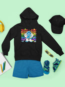 Frozeti the Yeti - Taste the Fun Dippin' Dots Graphic Youth's Hoodie