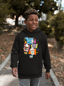 Frozeti & Dippin' Dots Fun Graphic Tee - Ice Cream Treats Graphic Youth's Hoodie