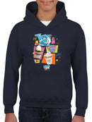Frozeti & Dippin' Dots Fun Graphic Tee - Ice Cream Treats Graphic Youth's Hoodie