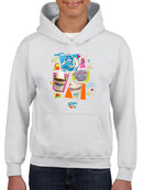 Frozeti & Dippin' Dots Fun Graphic Tee - Ice Cream Treats Graphic Youth's Hoodie