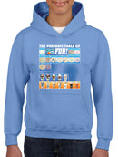 Periodic Table of Fun - Dippin’ Dots Ice Cream Graphic Youth's Hoodie
