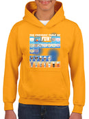 Periodic Table of Fun - Dippin’ Dots Ice Cream Graphic Youth's Hoodie
