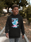 Frozeti the Yeti - Dippin’ Dots Fun Graphic Youth's Hoodie