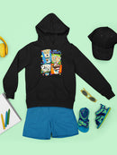 Colorful Dippin' Dots Ice Cream Treats - Fun Dessert Graphic Youth's Hoodie