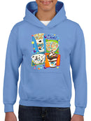 Colorful Dippin' Dots Ice Cream Treats - Fun Dessert Graphic Youth's Hoodie