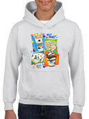 Colorful Dippin' Dots Ice Cream Treats - Fun Dessert Graphic Youth's Hoodie