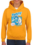 Frozeti the Yeti - Cool Dippin’ Dots Ice Cream Graphic Youth's Hoodie