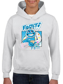 Frozeti the Yeti - Cool Dippin’ Dots Ice Cream Graphic Youth's Hoodie