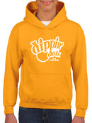 Classic Dippin' Dots Logo Graphic Tee - Ice Cream Lovers Graphic Youth's Hoodie