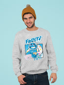 Frozeti the Yeti - Cool Dippin’ Dots Ice Cream Graphic Men's Sweatshirt