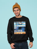Periodic Table of Fun - Dippin’ Dots Ice Cream Graphic Men's Sweatshirt