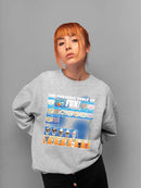 Periodic Table of Fun - Dippin’ Dots Ice Cream Graphic Women's Sweatshirt