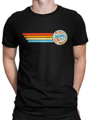 Retro Dippin' Dots Ice Cream Stripes - Cool Summer Graphic Men's T-shirt